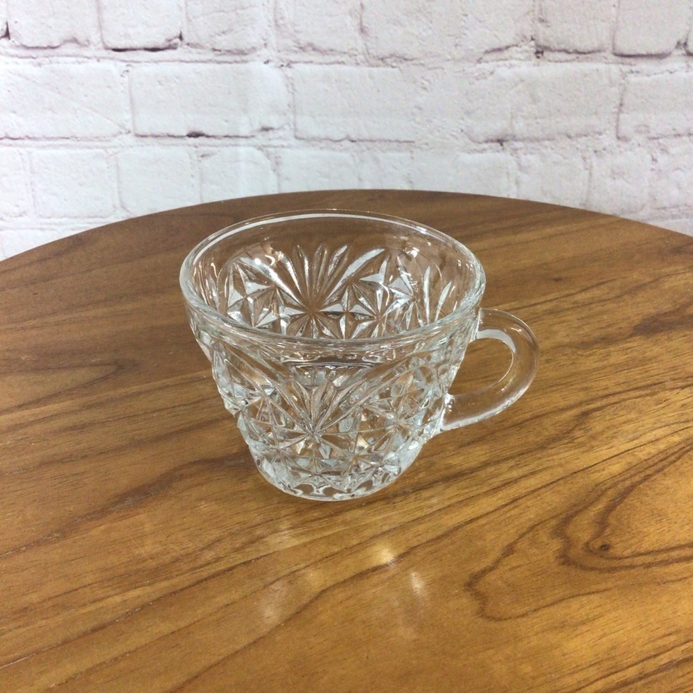 (18) Vintage Anchor Hocking “Arlington” Clear Punch Cups - Picture 4 of 5